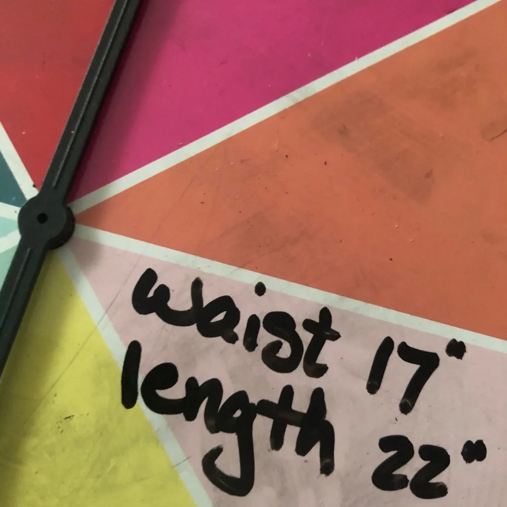 Mother corduroy skirt. Size 27. Steel blue - Picture 13 of 13